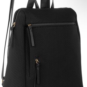 The Sak Black Quilted Backpack